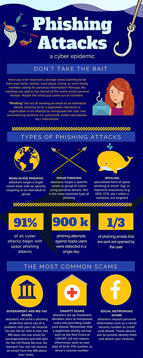 Phishing Attacks Infographic